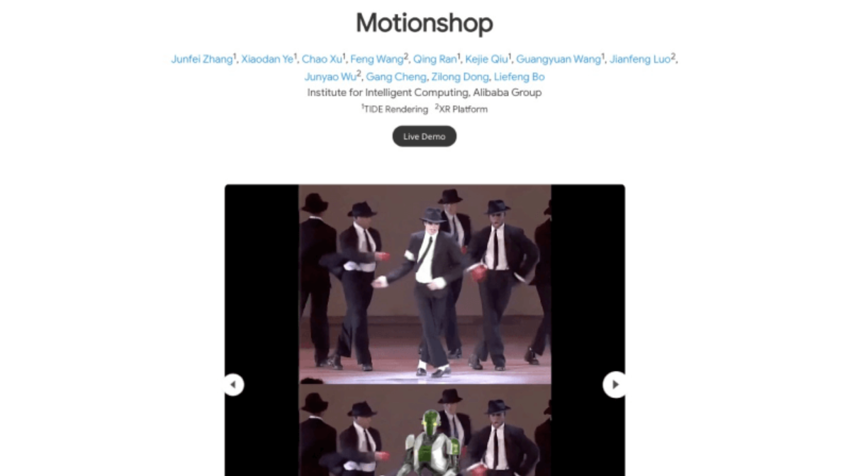 Motionshop-阿里推出的AI角色动画项目，可替换视频人物 为3D-图片1